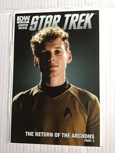 STAR TREK # 10 RIB PHOTO COVER VARIANT EDITION IDW COMICS - Picture 1 of 1