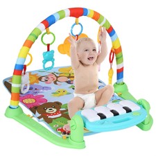 baby girl piano play mat