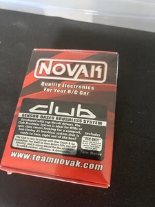 NOVAK 1852 NOVAK CLUB 2S SENSORED BRUSHLESS ESC -TAMIYA - Picture 1 of 3