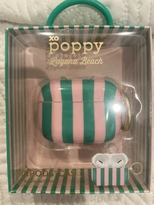 XO Poppy AirPods Case Keychain Laguna Beach. Rare. Sold Out - Zdjęcie 1 z 2