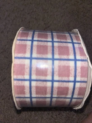 Vintage Ribbon Cottage Core 80s 90s pink blue grandma geese country heart vibe - Image 1 of 3