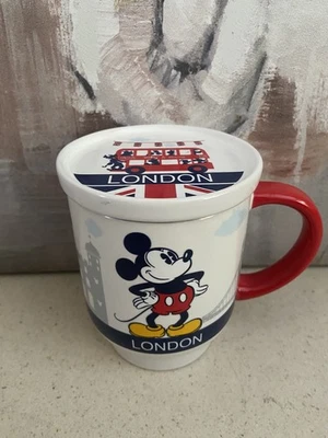 Authentic Original Disney Store - Mickey Mouse London Ceramic Mug & Coaster Set - Image 1 of 4