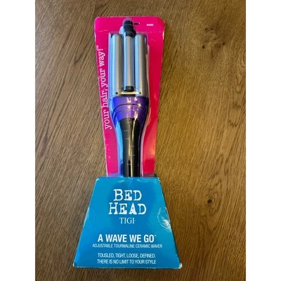 NIB Bed Head A-Wave-We-Go Adjustable Ceramic Hair Waver - Imagem 1 de 4