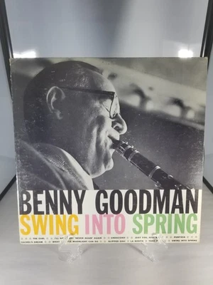 BENNY GOODMAN Swing Into Spring 1958 Vinyl LP Columbia/Texaco - VG - Image 1 of 4