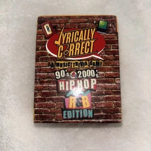 LYRICALLY CORRECT A MUSIC QUIZ GAME 90'S & 2000'S HIP HOT AND R&B EDITION - Bild 1 von 6