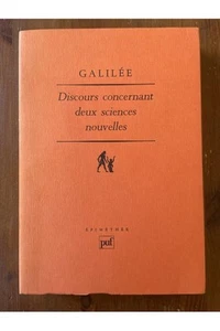 Discours concernant deux sciences nouvelles Galilée  - Picture 1 of 1