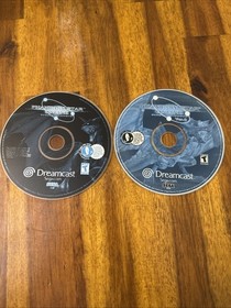 Sega Dreamcast Phantasy Star Online And Ver 2 Discs Only Read