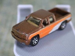 Matchbox Chevrolet Silverado SS Die-Cast Truck Brown/Orange/Silver 2004 Thailand - Picture 1 of 11