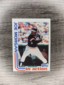 1982 Topps - In Action Joe Morgan #755 - Picture 1 of 2