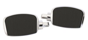 4" Chrome Mini Footboards Male Mount HD Footpeg Applications (24072) - Bild 1 von 1