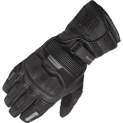 Tourmaster Super-Tour Waterproof Textile Motorcycle Gloves | Black - Image 1 of 4