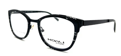 NUEVAS GAFAS KOALI 8291K NN030 NEGRAS AUTÉNTICAS 49-20-135 Foto 1 de 4