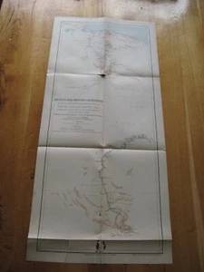 Map of German Protected Areas from 1914 German Dutch Border Area - Picture 1 of 13