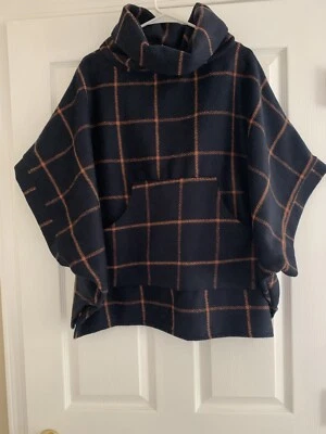 Poncho Coco + Carmen Azul Marino - Azul Marino/Mujer’s Talla Única Foto 1 de 4