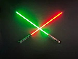 Lightsaber Cross Wall Mount, Galaxy's Edge lightsaber mount - Picture 1 of 5