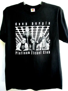 DEEP PURPLE..PLATINUM TICKET CLUB..T-SHIRT..NEW..sz L - Picture 1 of 3