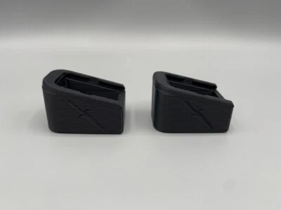 Glock 19 17 34 OEM Magazine +2 Baseplate Set of 2 USA MADE! PSA Dagger too!