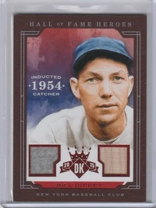 2015 Diamond Kings Bill Dickey Hall of Fame Heroes Red Jersey/Bat 03/15 NM Cond - Picture 1 of 1