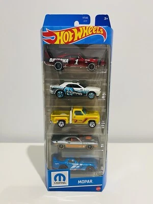 HOT WHEELS ЗАРЯДНОЕ УСТРОЙСТВО MOPAR 69 DODGECHALLENGER VIPER GTS-R 1:64 УПАКОВКА 5 ШТ. - Изображение 1 из 4