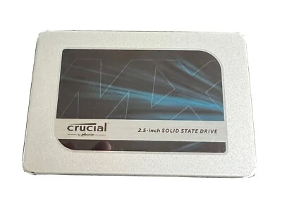 Crucial MX500 250GB SSD SATA III 6Gb/s 2.5" Solid State Drive CT250MX500SSD1 - Image 1 of 3