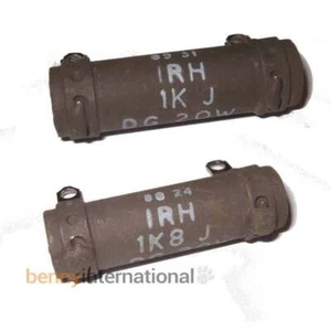 1K or 1K8 20W IRH RESISTOR Vintage Radio Valve Repair - Picture 1 of 3