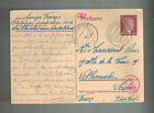 1944 Germany Cover Mauthausen Vienna Schwechat Concentration Sub Camp KZ France