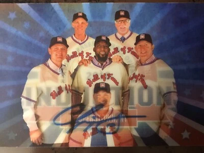 Chipper Jones Atlanta Braves Autographed Holgram Induction Cooperstown Postcard - Image 1 of 4