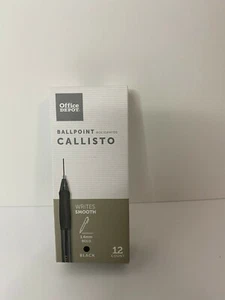 New Office Depot Soft-Grip Retractable Ballpoint Pens, Bold Point, 1.4 mm G-12 - Picture 1 of 2