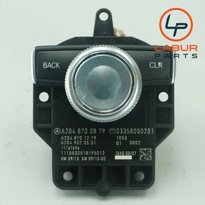 W204 08-12 Mercedes C GLK Class Multi Media Command Control Knob Switch B1070 - Picture 1 of 8