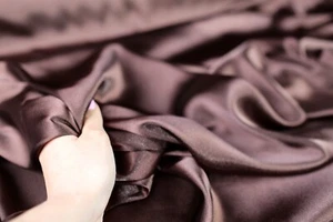 75 Colors Charmeuse Satin Fabric By the Yard - Picture 1 of 87