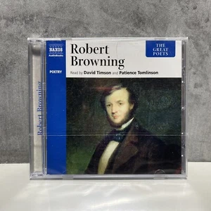 The Great Poets: Robert Browning (Audiobook CD, 2010, Naxos) NEW SEALED - Picture 1 of 4