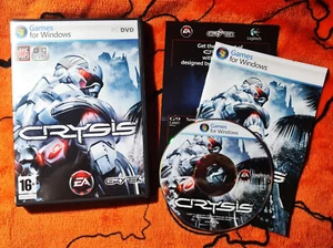 CRYSIS 1 Windows PC DVD Game Original Release 2007 Retro Gaming Crytek - Picture 1 of 3