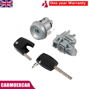 For Ford Fiesta 2009-2013 Front Left Door Lock Barrel Cylinder Ignition Switch - Picture 1 of 12