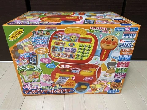 SEGA TOYS Anpanman Beep and shopping! Anpanman Register 22x25x25cm kids Toy Cover