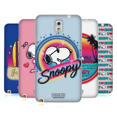 OFFICIAL PEANUTS SNOOPY BOARDWALK AIRBRUSH SOFT GEL CASE FOR SAMSUNG PHONES 2 - Image 1 of 4