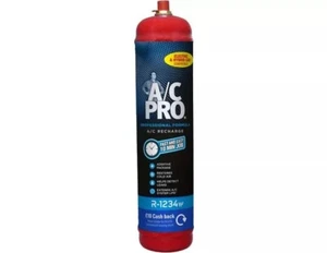 AC Pro R1234yf Car Air Con Conditioning Refrigerant Top Up Refill Recharge Gas - Picture 1 of 1