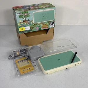 NINTENDO 2DS XL ANIMAL CROSSING EDITION COMPLETE BOXED VGC 🔥🔥 - Picture 1 of 24