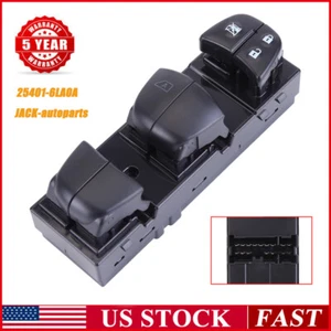 FOR 2020-2023 NISSAN SENTRA FRONT DRIVER LEFT DOOR WINDOW SWITCH 25401-6LA0A NEW - Picture 1 of 16