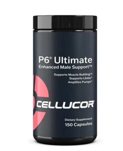 P6 Ultimate GH Test Booster für Männer, Wachstumshormon Unterstützung Pillen für Protein - Bild 1 von 4