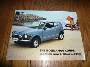 Honda 600 Coupe Verkaufsflyer 1971 - Oldtimer - Bild 1 von 2