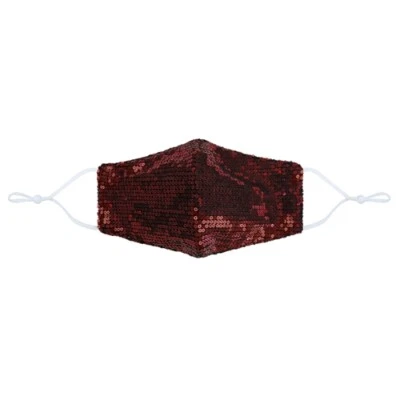 Máscara facial de moda con lentejuelas brillantes de doble capa VENDEDOR DE EE. UU. Foto 1 de 2