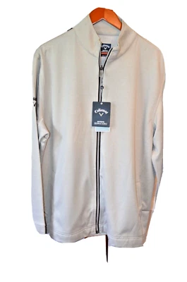 CALLAWAY GOLF HIGH RISE HEATHER Weather Series Performance SZ L Large Jacket NWT - Image 1 of 4