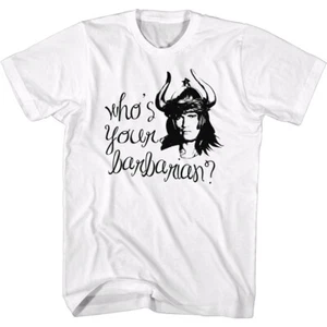 Conan The Barbarian Movie Who's Your Barbarian Men's T-Shirt - Picture 1 of 5