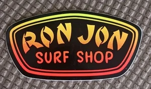 Ron Jon Surf Shop Rasta "One of a Kind" Cocoa Beach, Florida Sticker/Decal Neon - Picture 1 of 2