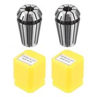 2pcs ER16 Spring Collet 1/4" Chuck for CNC Engraving Machine Lathe Milling