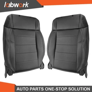 Labwork Driver Passenger Back Seat Cover For Jeep Wrangler 2007-2012 Leather - Picture 1 of 12