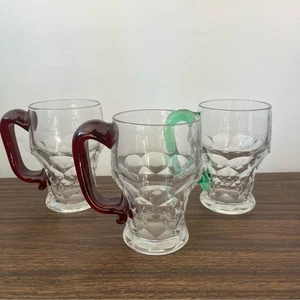 Duncan & Miller Kristall & Rubinrot & Grün Henkel 12 Oz Becher oder Stein 3er Set - Bild 1 von 10