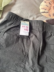 Black Cargo Trousers - Picture 1 of 5