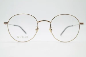Occhiali Gucci GG1054OK oro verde rosso ovale montatura eyeglasses nuovi - Foto 1 di 6