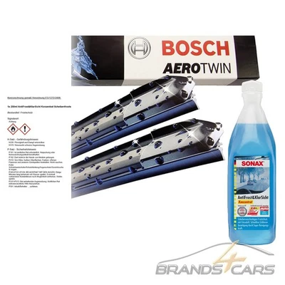 BOSCH AEROTWIN SCHEIBENWISCHER A955S +SONAX ANTI-FROST REINIGER FÜR BMW 5-ER E60 - Bild 1 von 4